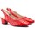 Zapatos Mujer Zapatos de tacón Cbp - Conbuenpie Salones destalonados de piel roja by CBP Rojo