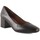 Zapatos Mujer Zapatos de tacón Chamby Zapatos Salones negros de piel by Negro