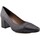 Zapatos Mujer Zapatos de tacón Classyco Zapatos Salones negros de piel by Negro