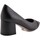 Zapatos Mujer Zapatos de tacón Classyco Zapatos Salones negros de piel by Negro