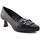 Zapatos Mujer Zapatos de tacón Desiree Zapatos negros de piel by Desiree Negro