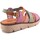 Zapatos Mujer Sandalias Blusandal Sandalias de Piel multicolor by Multicolor