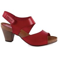 Zapatos Mujer Sandalias Chamby Sandalias Bio de Piel by Rojo