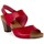 Zapatos Mujer Sandalias Chamby Sandalias Bio de Piel by Rojo