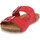 Zapatos Mujer Sandalias Blusandal Sandalias Bio de Piel rojas by Rojo
