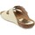 Zapatos Mujer Sandalias Blusandal Sandalias Bio de piel metalizada by Oro
