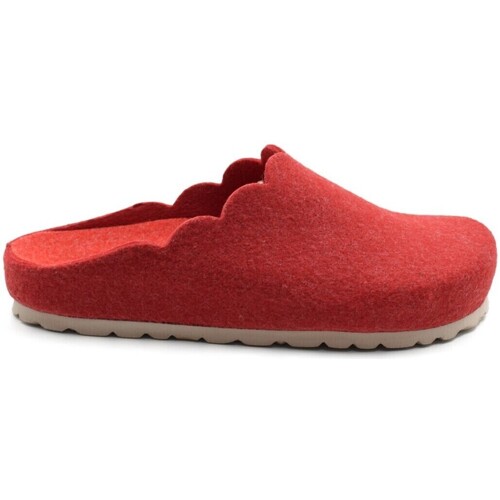 Zapatos Mujer Zuecos (Clogs) Biocomfort Zuecos bio ecologicos de mujer by Rojo