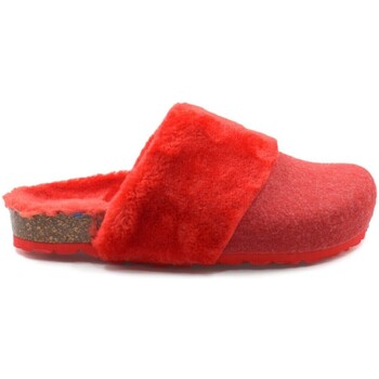 Zapatos Mujer Zuecos (Clogs) Biocomfort Zuecos bio ecologicos de mujer by Rojo