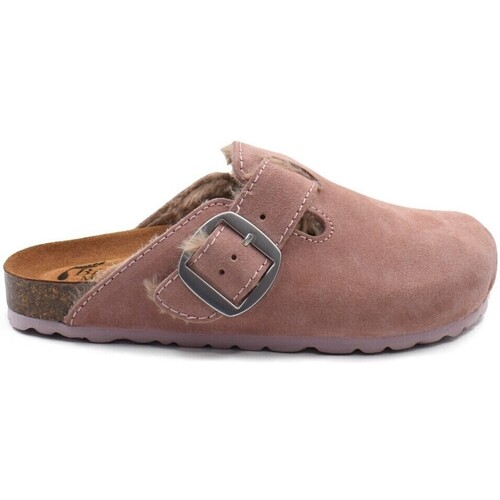 Zapatos Mujer Zuecos (Clogs) Biocomfort Zuecos rosa bio de mujer by Rosa