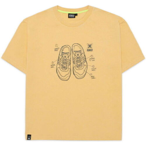 textil Hombre Tops y Camisetas Munich T-shirt sneakers Amarillo