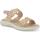 Zapatos Mujer Sandalias Melluso 018085W-240582 Beige