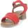 Zapatos Mujer Sandalias Melluso K56033W-234772 Rojo