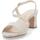 Zapatos Mujer Sandalias Melluso S211-233511 Beige
