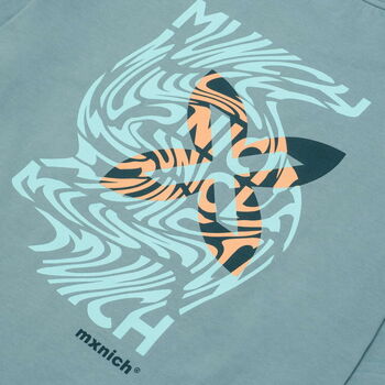 Munich T-shirt oversize psicodelia 2507244 Petroleum Azul