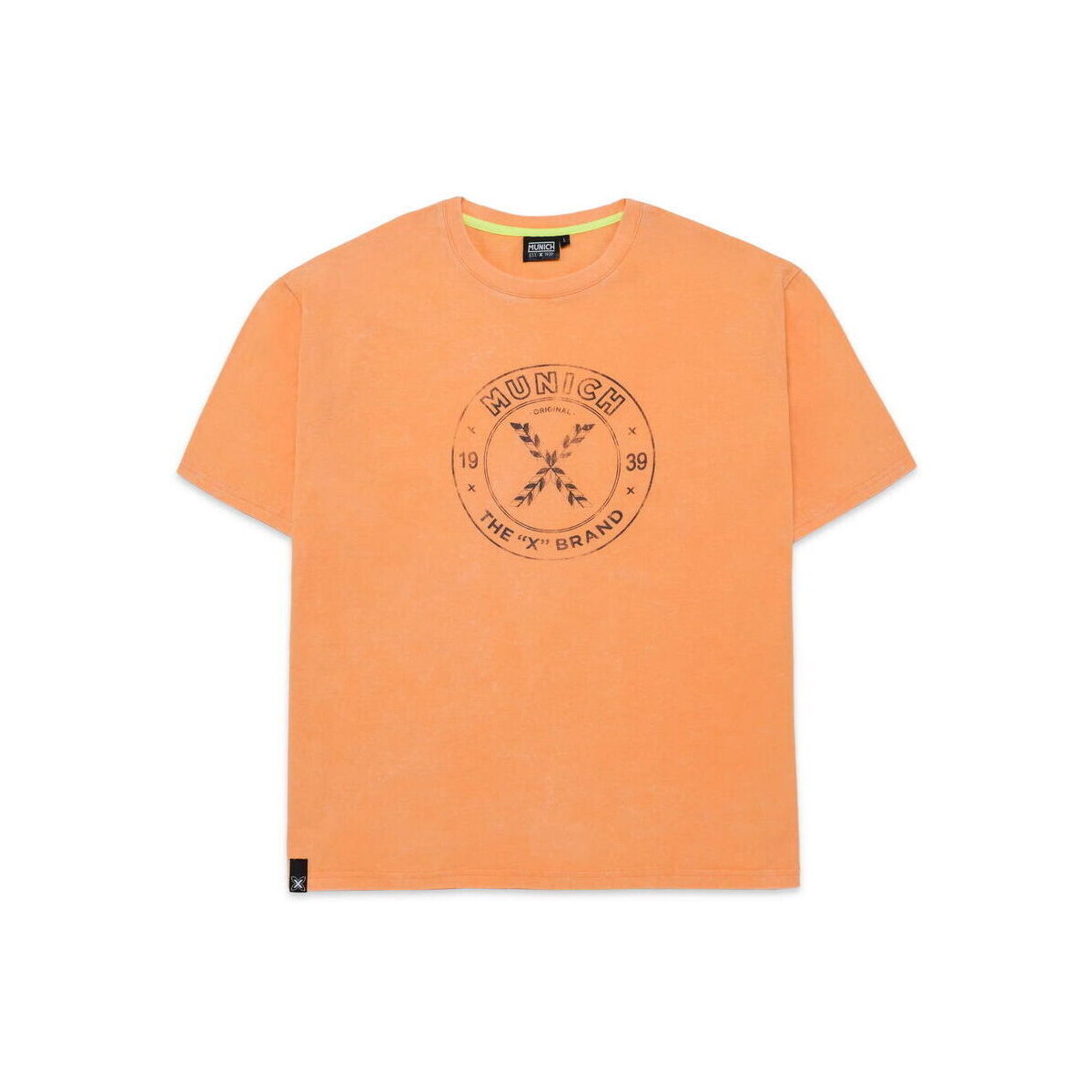 textil Hombre Tops y Camisetas Munich T-shirt vintage 2507231 Orange Naranja