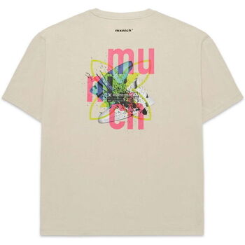Munich T-shirt oversize nineties Beige