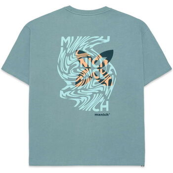 Munich T-shirt oversize psicodelia Azul