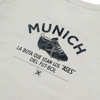 Munich T-shirt vintage Gris