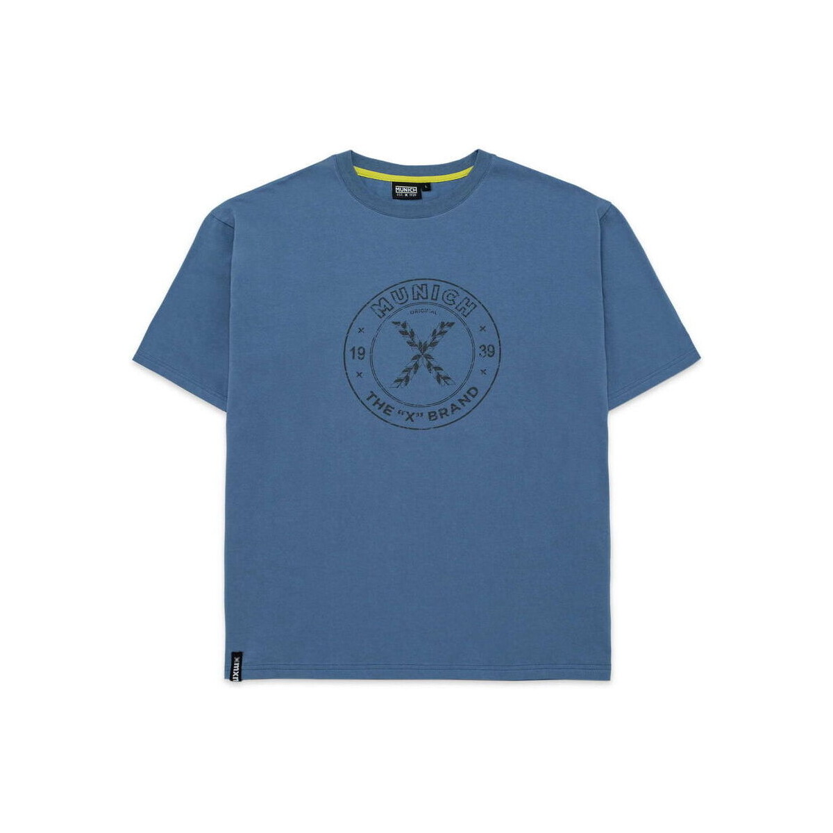 textil Hombre Camisetas manga corta Munich T-shirt vintage Azul