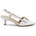 Zapatos Mujer Zapatos de tacón Cbp - Conbuenpie Salones Destalonados blancos de piel Blanco