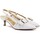 Zapatos Mujer Zapatos de tacón Cbp - Conbuenpie Salones Destalonados blancos de piel Blanco