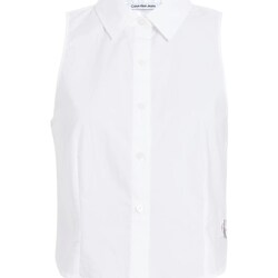 textil Mujer Camisas Calvin Klein Jeans J20J223129 Blanco