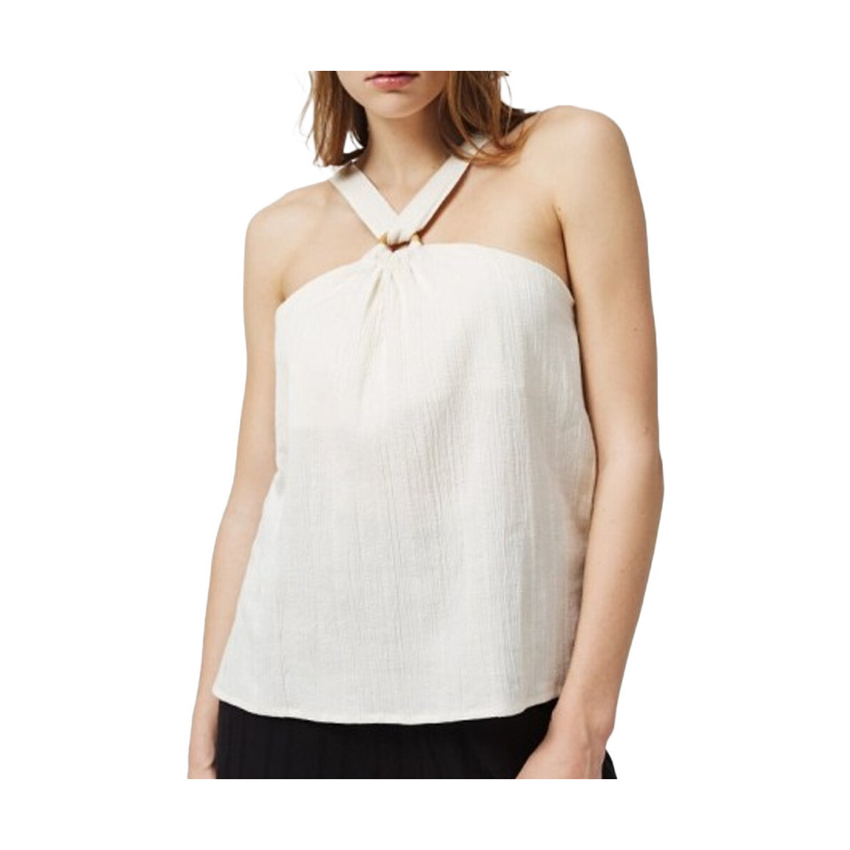 textil Mujer Camisetas sin mangas O'neill  Blanco