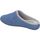 Zapatos Mujer Pantuflas Norteñas 6-20 Azul