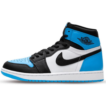 Zapatos Senderismo Air Jordan 1 High OG Unc Toe Azul