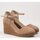 Zapatos Mujer Derbie & Richelieu Gaimo Alpargatas  Colin23 Piqué Summer Camello Marrón