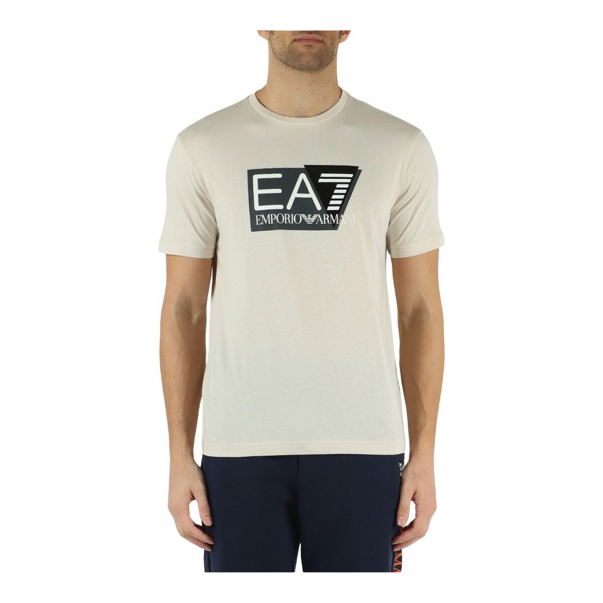 textil Hombre Tops y Camisetas Emporio Armani EA7 3DPT81PJM9Z Beige