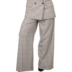textil Mujer Pantalones con 5 bolsillos Vicolo TB0273 Gris