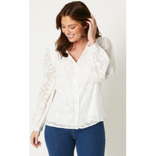 textil Mujer Camisas Principles DH6732 Blanco