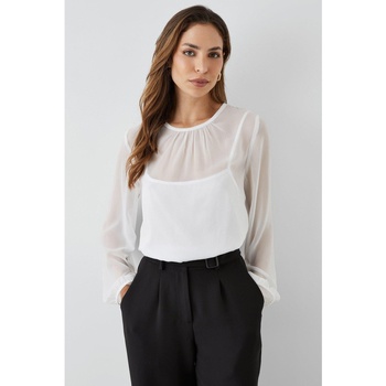 textil Mujer Camisas Principles DH6755 Blanco