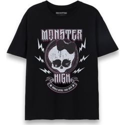 textil Mujer Camisetas manga larga Monster High World Tour Negro