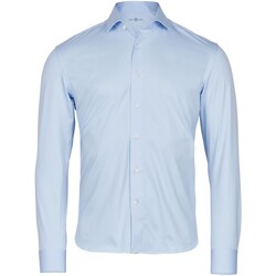 textil Hombre Camisas manga larga Tee Jays PC6834 Azul