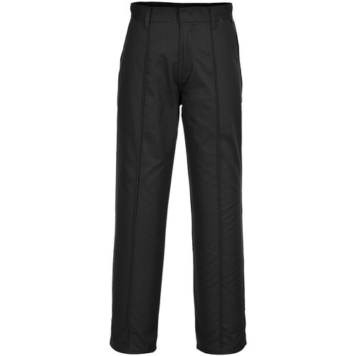 textil Hombre Pantalones Portwest PW105 Negro