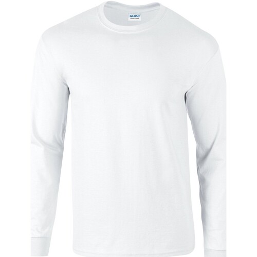 textil Camisetas manga larga Gildan RW9684 Blanco