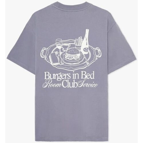 textil Camisetas manga corta Pompeii Brand Camiseta Gris Pompeii Steel Grey Burgers Gris
