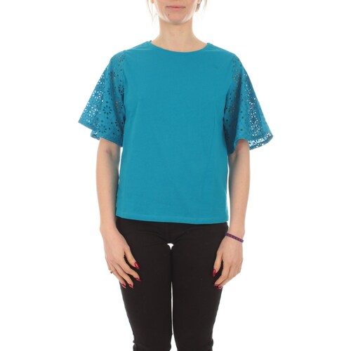 textil Mujer Camisetas manga corta Emme Marella 24159710322 Azul