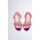 Zapatos Mujer Sandalias Liu Jo Sandalias de tacón y lentejuelas Rosa