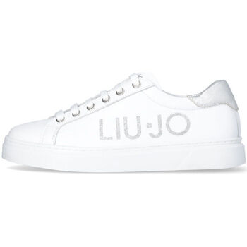 Zapatos Niña Deportivas Moda Liu Jo Zapatillas con logotipo grande brillante Blanco