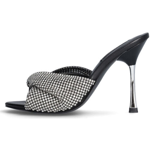 Zapatos Mujer Zuecos (Mules) Liu Jo Mules con strass Negro
