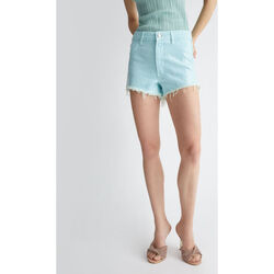 textil Mujer Shorts / Bermudas Liu Jo Shorts con lentejuelas Azul
