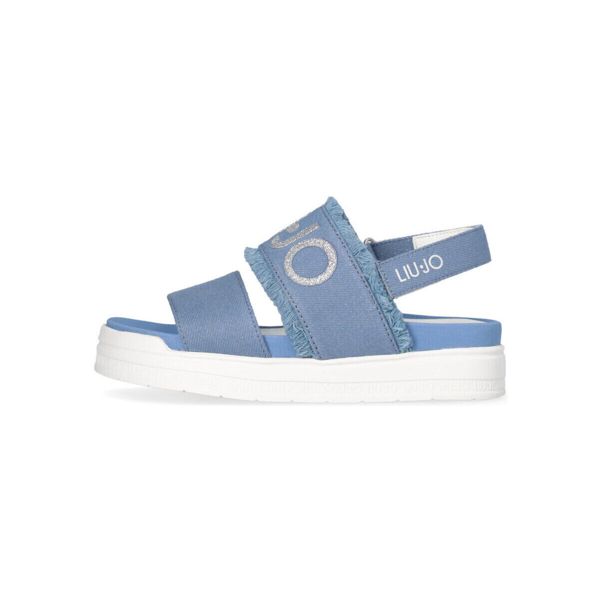 Zapatos Niña Sandalias Liu Jo Sandalias denim para niña Azul