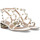 Zapatos Mujer Sandalias Exé Shoes SANDALIA TACÓN BAJO KATY-247 WHITE BLANCO