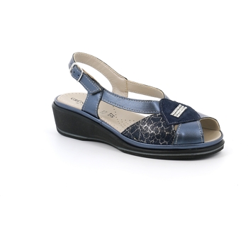 Zapatos Mujer Sandalias Grunland DSG-SA2407 Azul