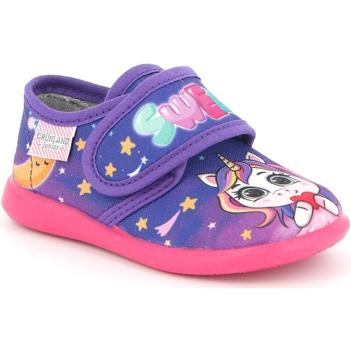 Zapatos Niños Pantuflas Grunland DSG-PA1152 Violeta