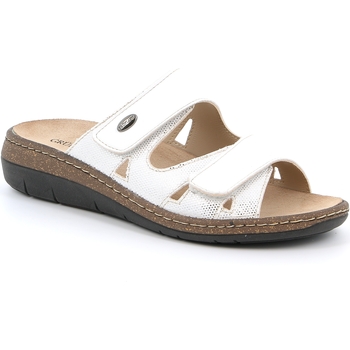 Zapatos Mujer Zuecos (Mules) Grunland DSG-CE1100 Blanco