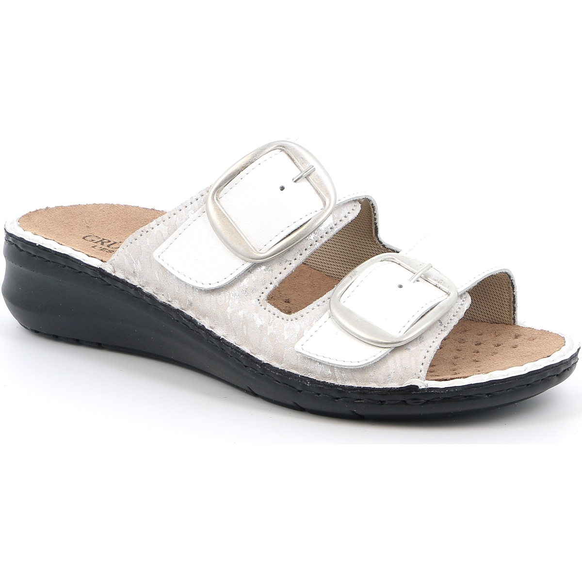 Zapatos Mujer Zuecos (Mules) Grunland DSG-CE0873 Blanco
